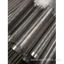 perforated filter tube galvanized steel